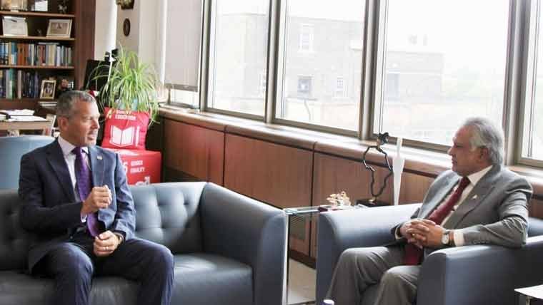 Ishaq Dar Meets IMO Secretary-General, Discusses Release of Pakistani Sailors