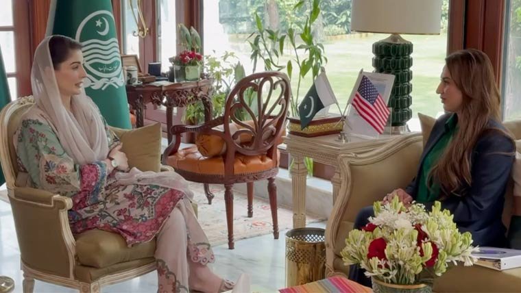 CM Maryam Nawaz, US Envoy Discuss Cooperation in Security & Investment