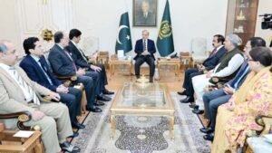 Prime Minister Shehbaz Sharif Meets Sindh CM Murad Ali Shah in Islamabad