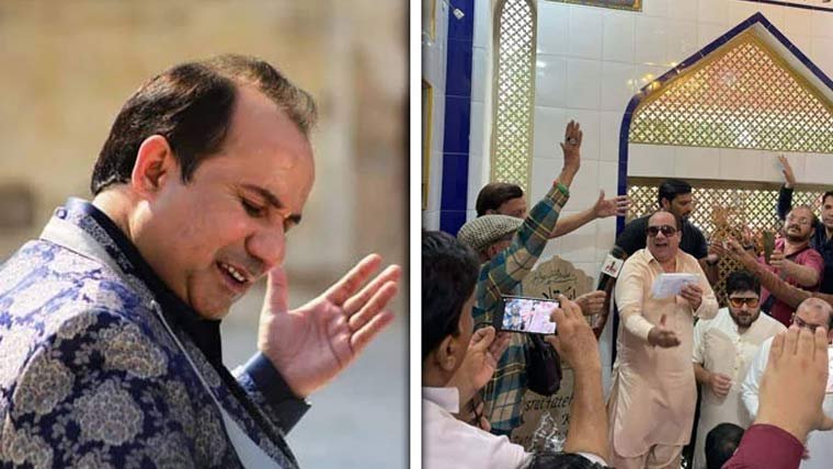 Rahat Fateh Ali Khan Defends Qawwali Performance at Nusrat Fateh Ali Khan’s Grave