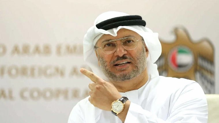 News of Financial Aid to Iran and Visa Cancellations Is Baseless: Anwar Gargash
