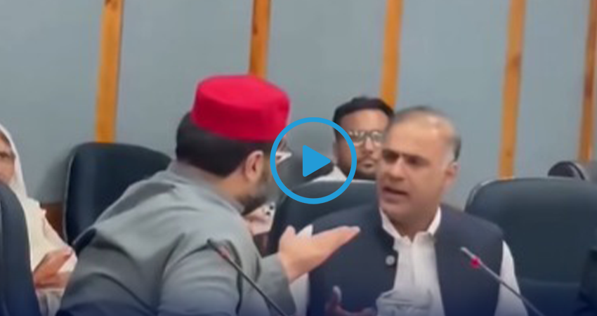 Heated Exchange Between Abid Sher Ali and Aimal Wali Khan During Senate