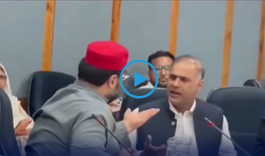 Heated Exchange Between Abid Sher Ali and Aimal Wali Khan During Senate