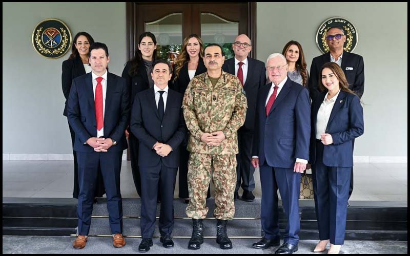 Field Marshal Syed Asim Munir Meets US Defense Firm