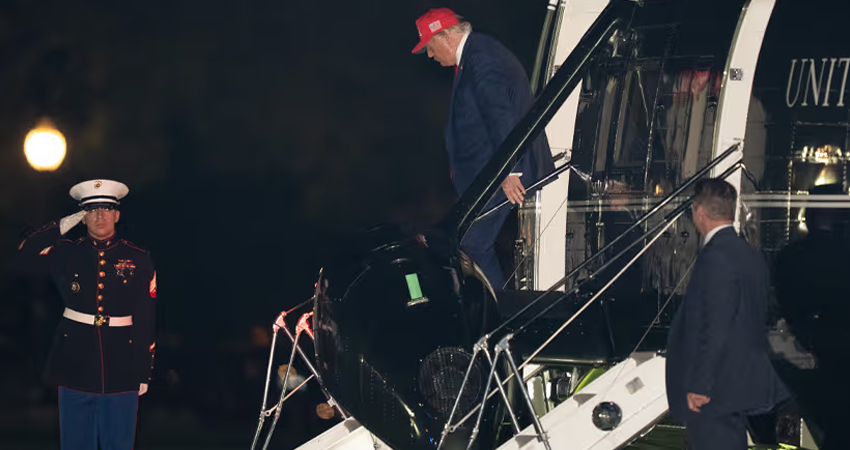 Middle East Tensions: US President Donald Trump Cuts Short Camp David Stay and Returns to White House Early