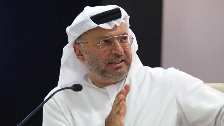 Anwar Gargash Says Iran’s Policy of Targeting Gulf States Has Failed