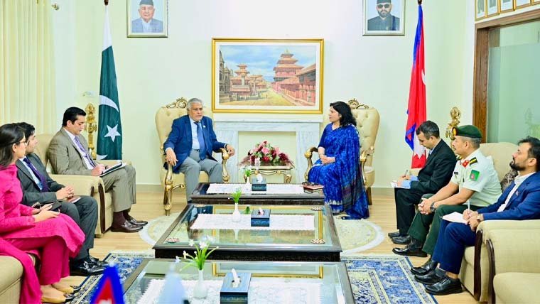 Deputy Prime Minister Ishaq Dar Visits Nepalese Embassy to Express Condolences
