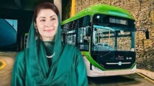 Punjab Chief Minister Maryam Nawaz Announces 7 Additional Electric Buses for Sargodha