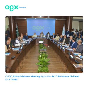 OGDCL Holds 29th Annual General Meeting in Islamabad, Declares Record-Breaking Total Annual Dividend of Rs. 17 Per Share (170%)