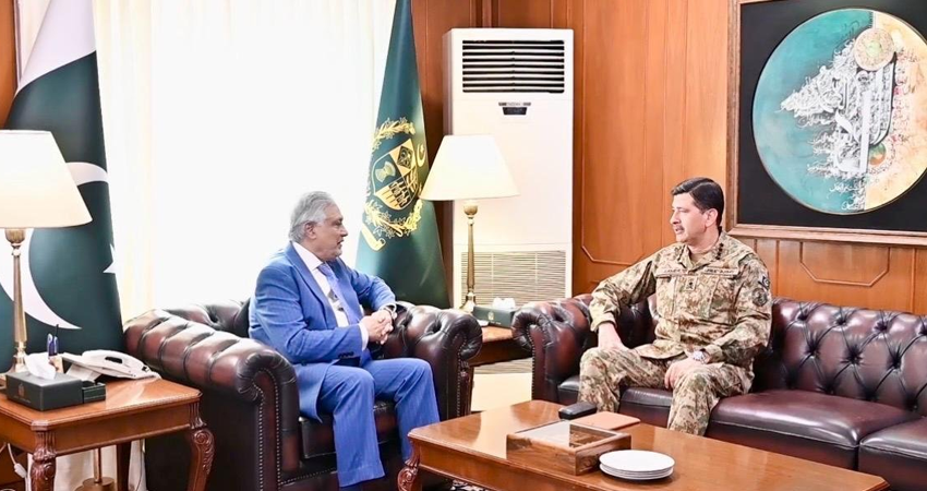 Deputy Prime Minister Ishaq Dar Congratulates General Aamer Raza on Appointment as Commander National Strategic Command