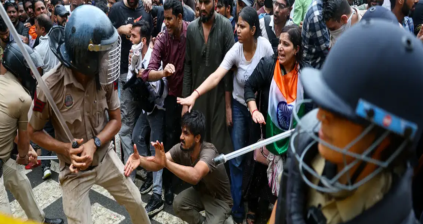Intensifying Youth Protests in India: Opposition Marches Toward Supreme Court Demanding Election Chief’s Resignation