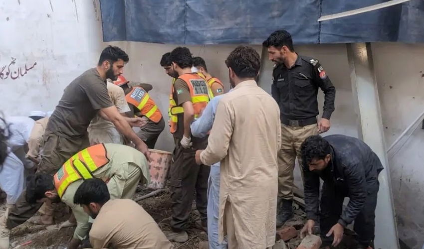 Tragic School Roof Collapse in Peshawar’s Dir Colony Claims Lives of 28 Children and a Teacher; Rescue Operations Underway