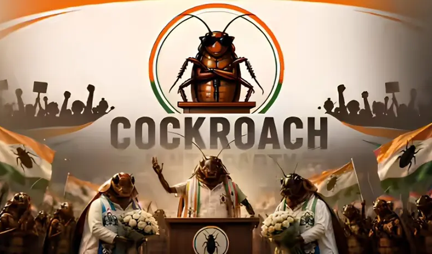 Cockroach Party Chief Abhijit Dapke Arrested in New Delhi Ahead of Major Protest Demanding Electoral Reforms