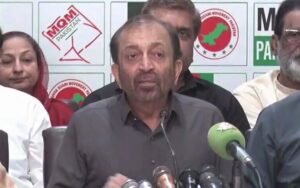 MQM Expresses Support for Governor's Rule in KP; Farooq Sattar Warns Sindh Could Be Next If Terrorism Is Not Eradicated