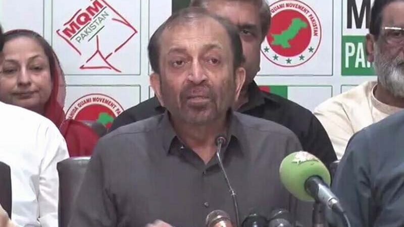 MQM Expresses Support for Governor’s Rule in KP; Farooq Sattar Warns Sindh Could Be Next If Terrorism Is Not Eradicated