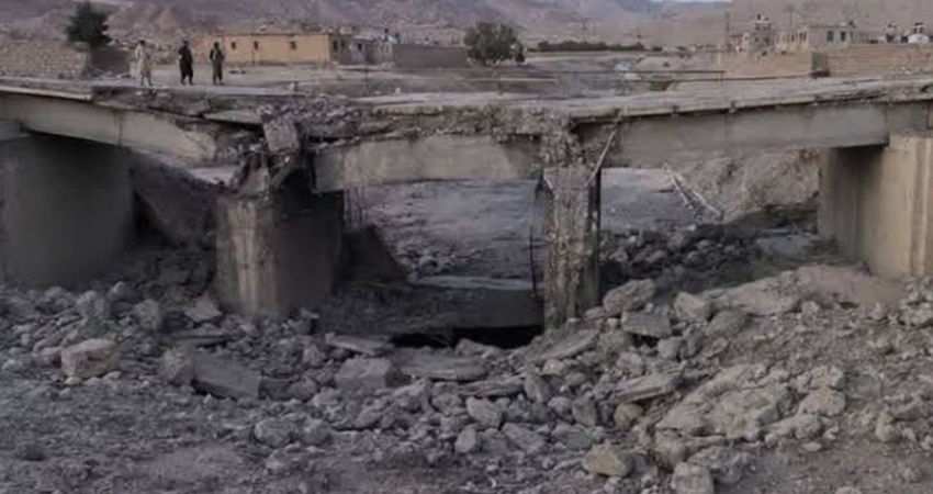 Two Connecting Bridges Destroyed in Late-Night Explosions on Quetta-Karachi National Highway in Mastung