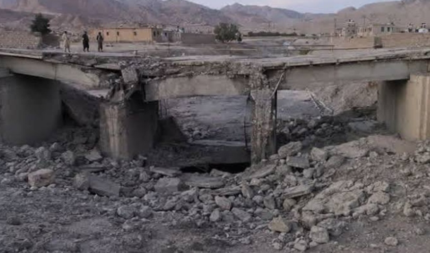 Two Connecting Bridges Destroyed in Late-Night Explosions on Quetta-Karachi National Highway in Mastung