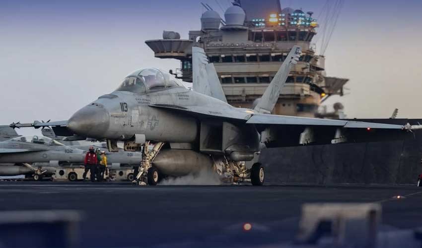 Iran Threatens to Sink US Warships in Middle East Amid Potential Strike Fears, Begins Securing Nuclear Sites